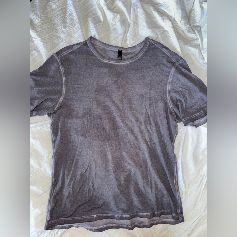 Lululemon Athletica Gray Short Sleeve Tee